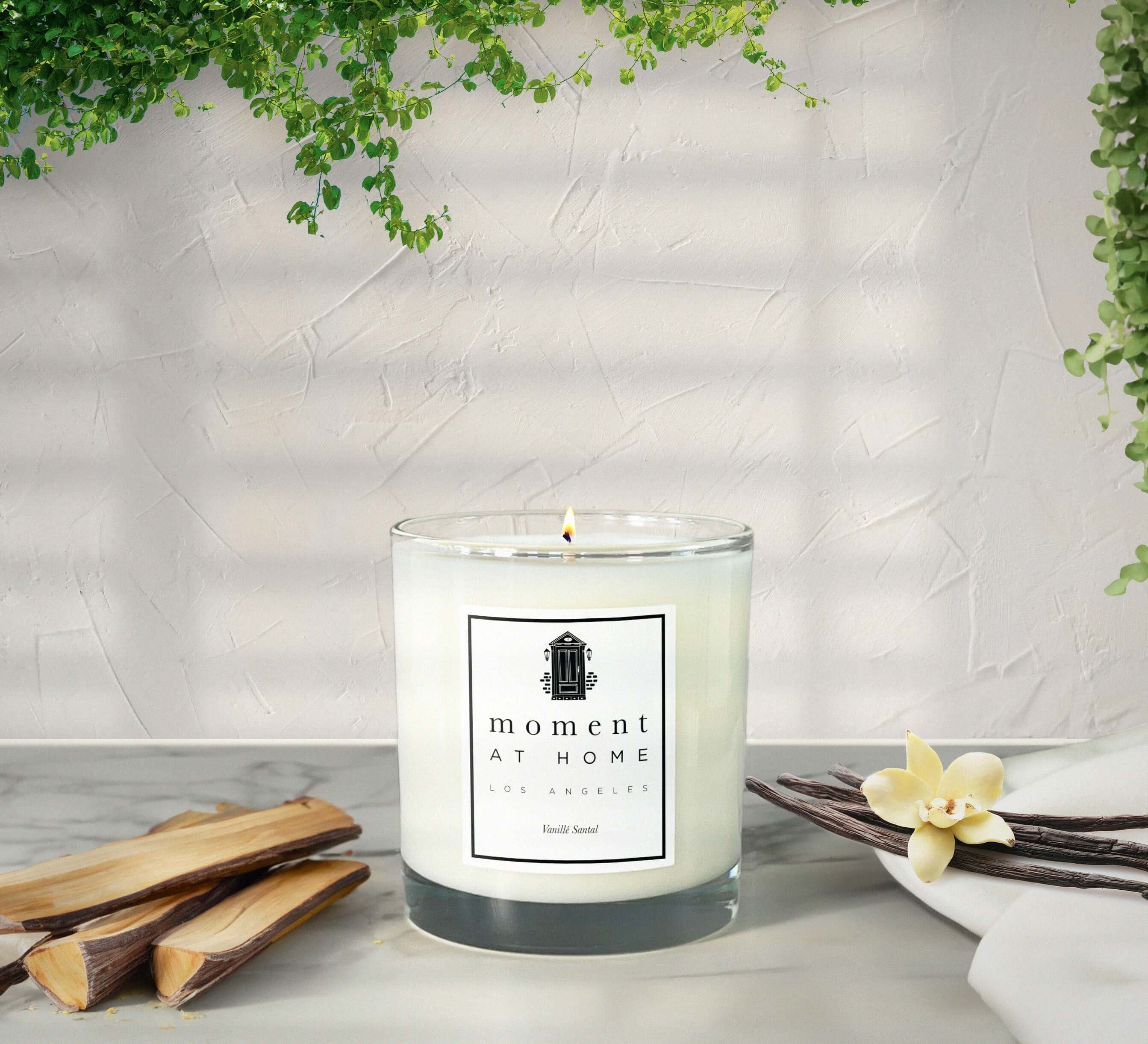 Vanillé Santal | Luxury Scented Candle from Moment At Home