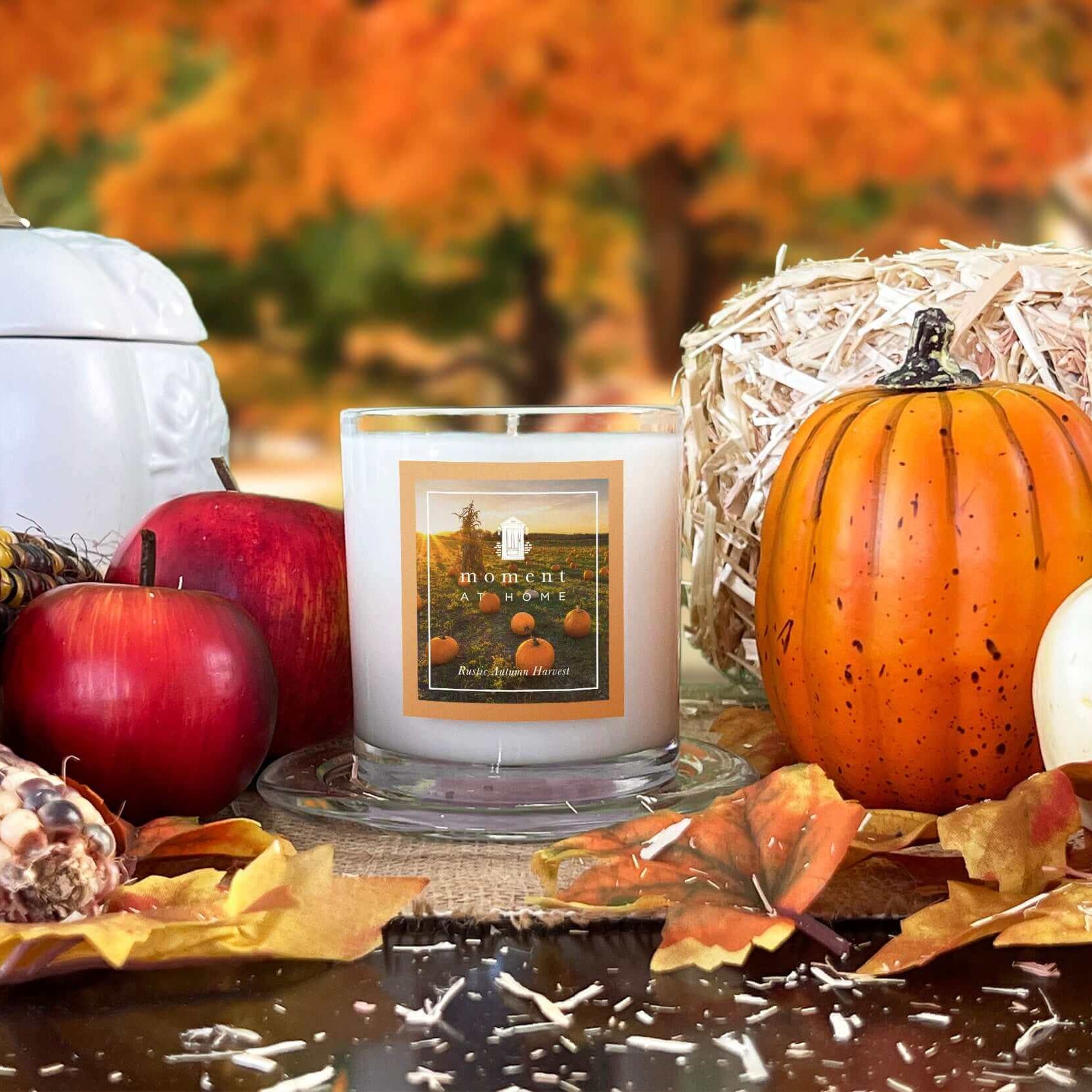 Live your hayride and pumpkin patch fantasies with Rustic Autumn Harvest.