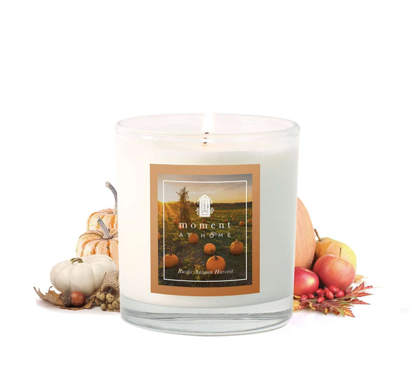 Rustic Autumn Harvest. Best fall scented candle. 