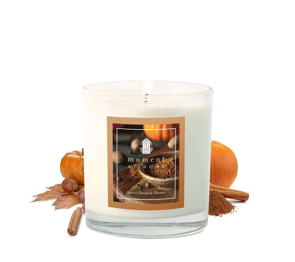 All of our pumpkin spice fantasies in a single perfectly scented fall candle.